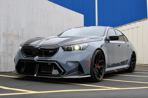 Фото дисков Brixton Forged FDE01 Черный сатин на BMW 5/M5 (G60/G90)