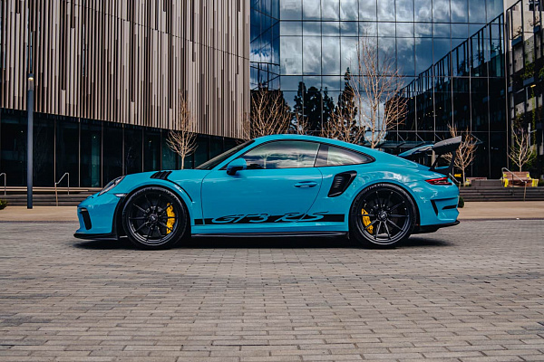 Фото дисков Brixton Forged R11-R Черный сатин на Porsche 911 VII