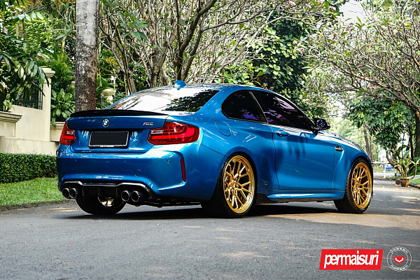 Фото дисков Vossen ML-X3 Глянцевое золото на BMW 2/M2 (F22/F87)