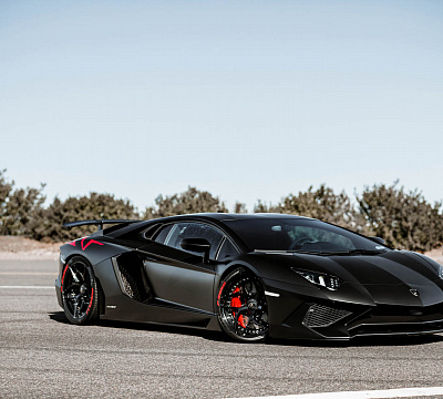 Фото дисков Brixton Forged PF5 на Lamborghini Aventador