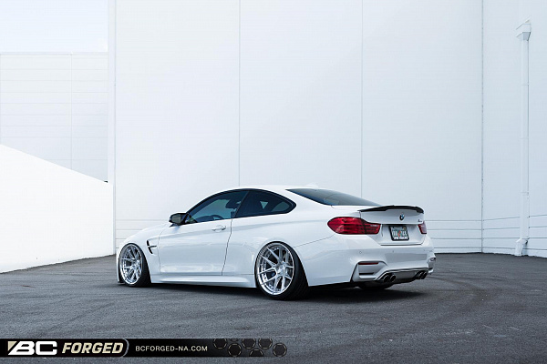 Фото дисков BC Forged HCA381 Глянцевый лак на BMW 4/M4 (F32/F82)