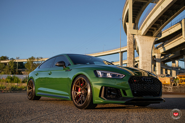 Фото дисков Vossen S21-01 Глянцевая бронза на Audi A/S/RS 5 (F5)