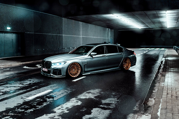 Фото дисков Brixton Forged HS1 Сатиновая медь на BMW 7 (G11/G12)