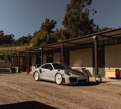 Фото дисков Brixton Forged TR20 на Porsche 911 VII