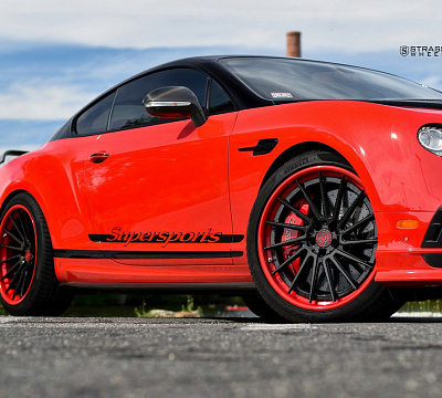 Фото дисков Strasse Wheels SV15T Deep Concave FS на Bentley Continental GT II