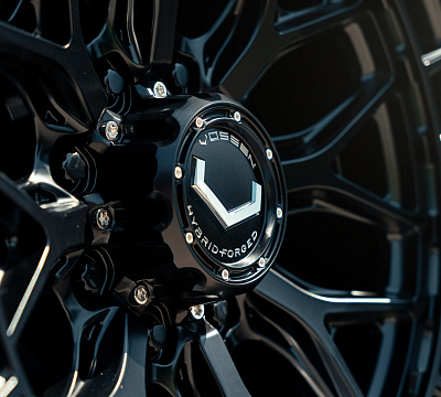 Фото дисков Vossen HFX-1 (8-Lug) на GMC Sierra IV