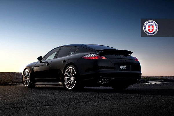 Фото дисков HRE S104 Глянцевый тонированный лак на Porsche Panamera I