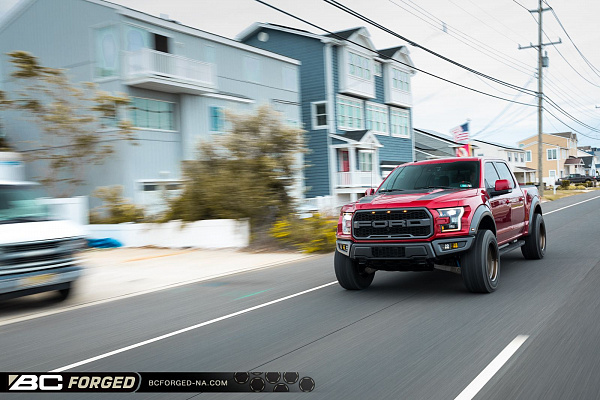 Фото дисков BC Forged LE61 // MLE61 Сатиновая бронза на Ford F-150 XIII