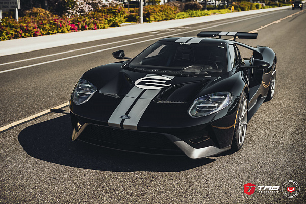 Фото дисков Vossen EVO-2R Глянцевый тонированный лак на Ford GT II