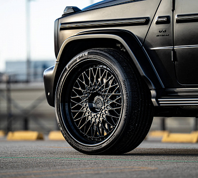 Фото дисков HRE 501 на Mercedes-Benz G-Class III