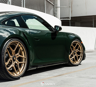 Фото дисков Anrky S3-X4 на Porsche 911 VIII