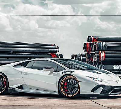 Фото дисков Strasse Wheels SV10 Deep Concave FS на Lamborghini Huracan