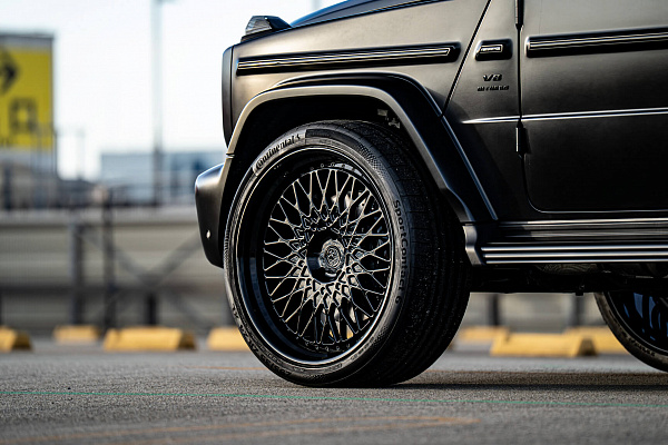 Фото дисков HRE 501 Черный сатин на Mercedes-Benz G-Class III