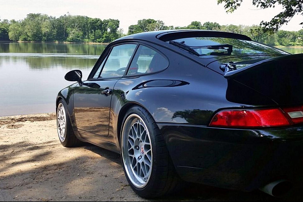 Фото дисков HRE 300 Серебро на Porsche 911 IV