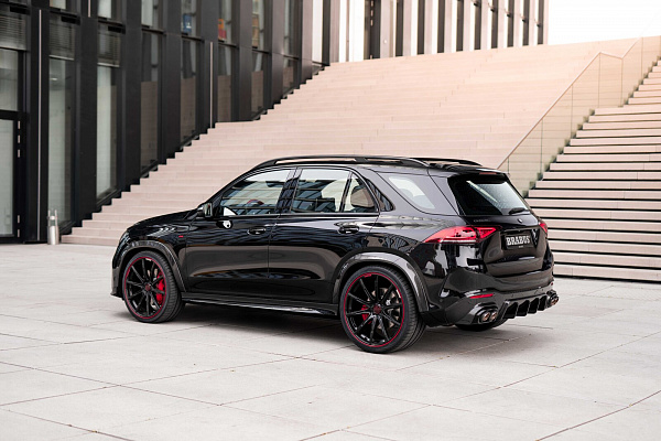 Фото дисков BRABUS Monoblock Z (Platinum Edition) Черный глянец на Mercedes-Benz GLE II