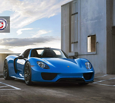 Фото дисков HRE P101 на Porsche 918 Spyder