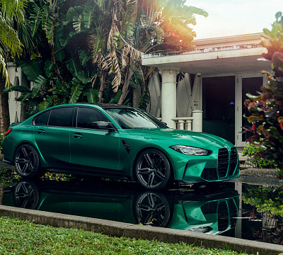 Фото дисков Vossen HF-1 на BMW 3/M3 (G2x/G80)