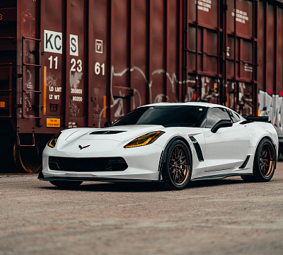Фото дисков Anrky RS1 на Chevrolet Corvette C7