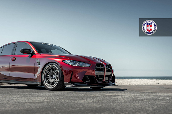 Фото дисков HRE 528 Сатиновый графит на BMW 3/M3 (G2x/G80)