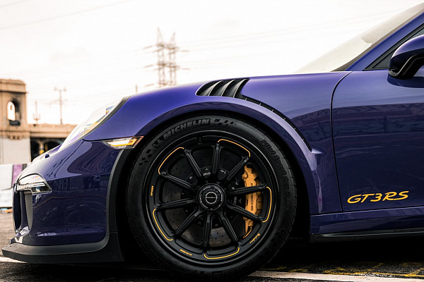 Фото дисков Brixton Forged R11-RS Черный сатин на Porsche 911 VII