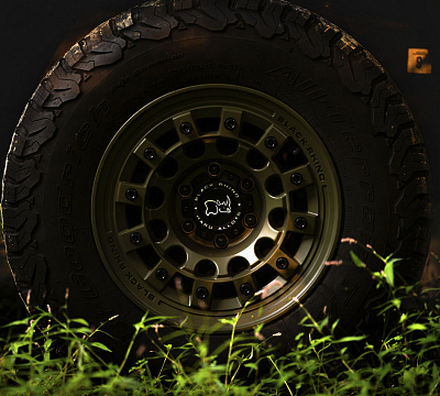 Фото дисков Black Rhino FUJI на Toyota Tacoma III