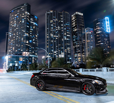 Фото дисков Strasse Wheels SM5R Deep Concave Monoblock на Mercedes-Benz C-Class (W205)