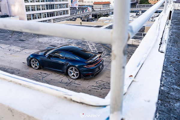 Фото дисков Anrky AN36-S Полированный лак на Porsche 911 VIII