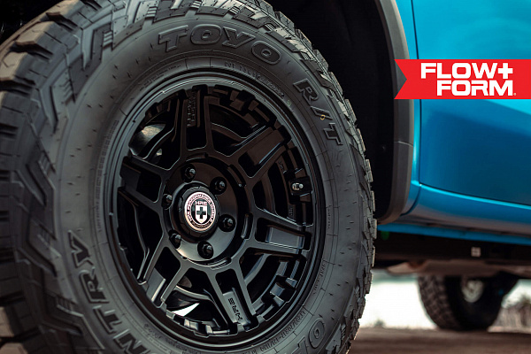 Фото дисков HRE FT1 Черный сатин на Chevrolet Silverado IV