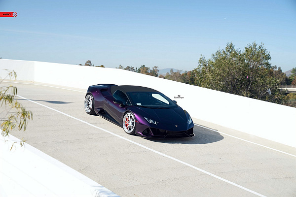 Фото дисков Anrky AN32 Полированный лак на Lamborghini Huracan