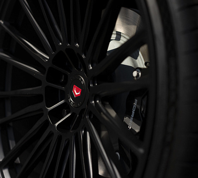 Фото дисков Vossen S17-04 на Porsche Taycan I