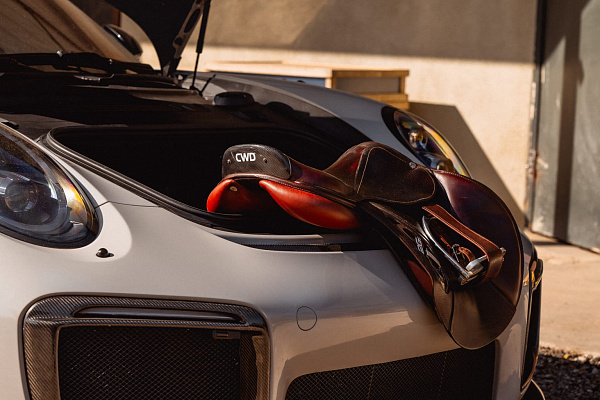 Фото дисков Brixton Forged TR20 Белый глянец на Porsche 911 VII