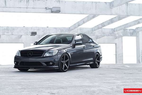 Фото дисков Vossen CV3 Сатиновый графит на Mercedes-Benz C-Class (W204)