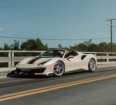 Фото дисков Anrky AN32 на Ferrari 488