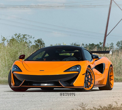 Фото дисков Strasse Wheels SV1 Deep Concave FS на McLaren 570S