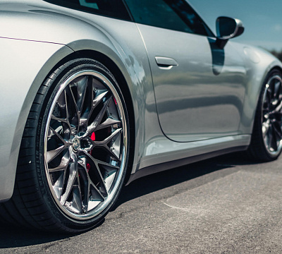 Фото дисков HRE S200 на Porsche 911 VIII