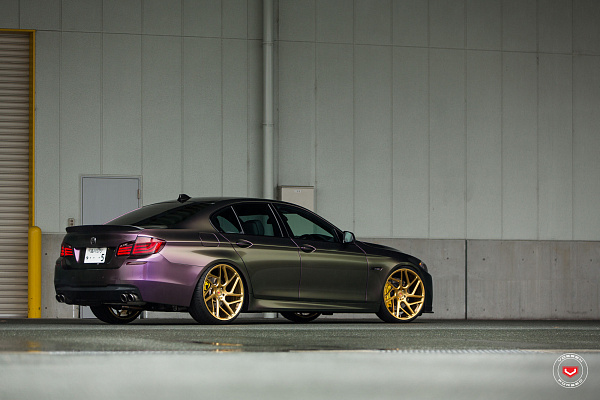 Фото дисков Vossen CG-209T Глянцевое золото на BMW 5/M5 (F10)