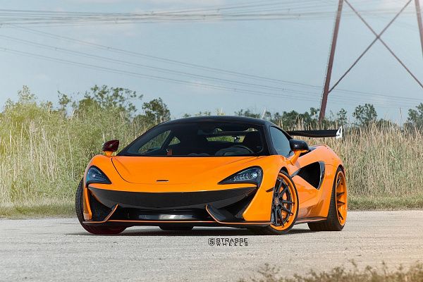 Фото дисков Strasse Wheels SV1 Deep Concave FS Другой цвет на McLaren 570S