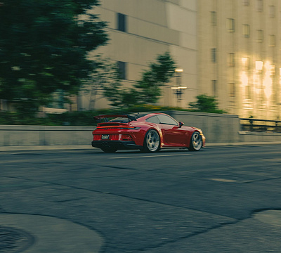 Фото дисков Brixton Forged TR04 на Porsche 911 VIII