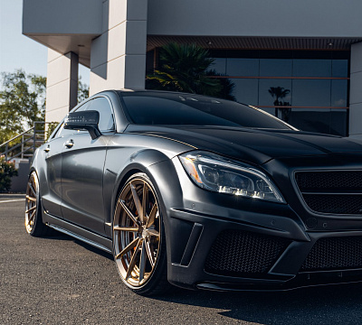 Фото дисков Anrky AN28 на Mercedes-Benz CLS (C218)