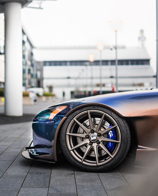Фото дисков CSR Сатиновая бронза на Honda S2000