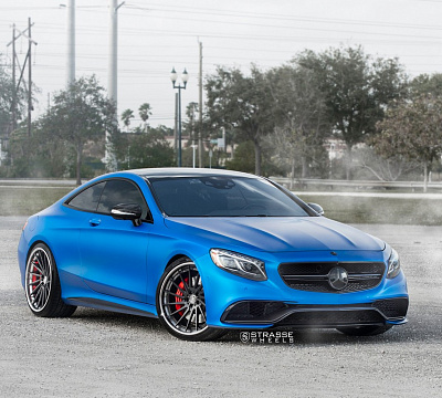 Фото дисков Strasse Wheels SV15T Deep Concave FS на Mercedes-Benz S-Class (W222, C217)