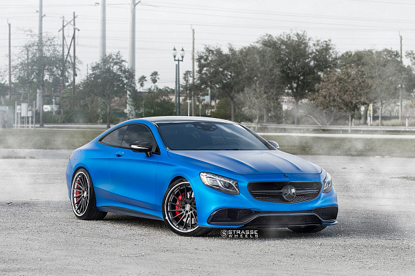 Фото дисков Strasse Wheels SV15T Deep Concave FS Другой цвет на Mercedes-Benz S-Class (W222, C217)