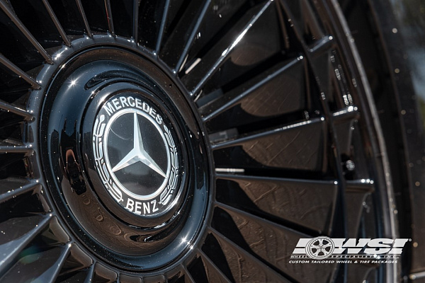 Фото дисков Giovanna Kapletta Черный глянец на Mercedes-Benz S-Class (W223)