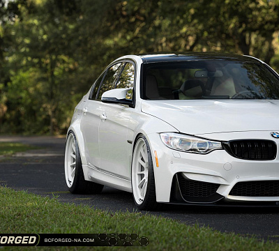 Фото дисков BC Forged TD01 на BMW 3/M3 (F3x/F80)