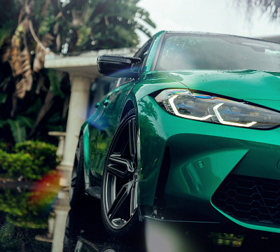 Фото дисков Vossen HF-1 на BMW 3/M3 (G2x/G80)