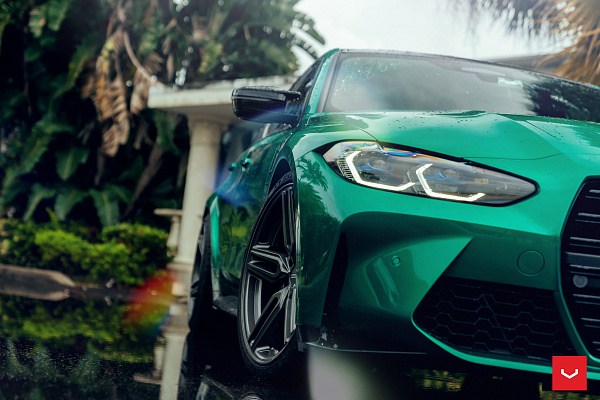 Фото дисков Vossen HF-1 Сатиновый графит на BMW 3/M3 (G2x/G80)