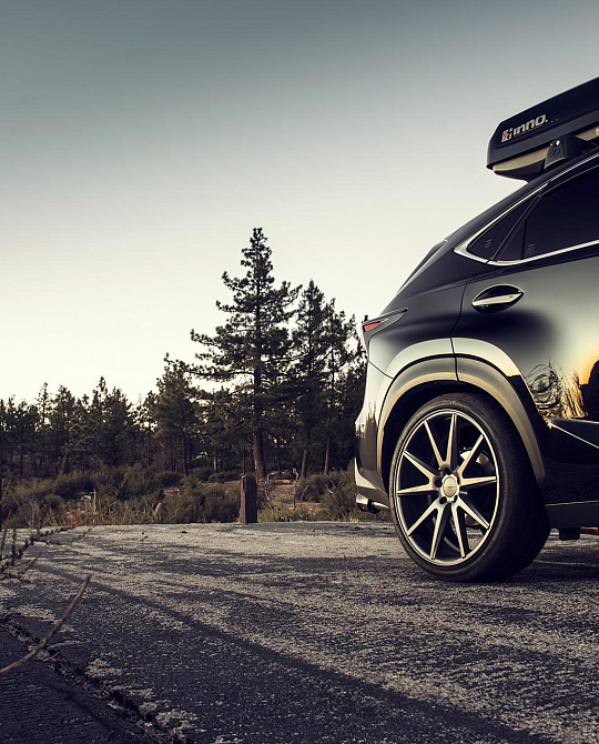 Фото дисков VFS-1 Сатиновый графит на Lexus NX I