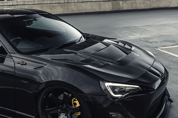 Фото дисков Bola B1 Черный глянец на Toyota GT86