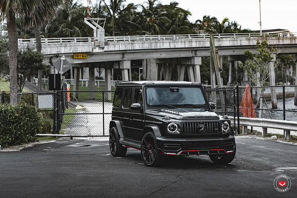 Фото дисков Vossen S17-07 Черный глянец на Mercedes-Benz G-Class III