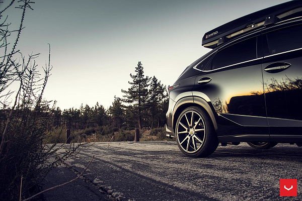 Фото дисков Vossen VFS-1 Сатиновый графит на Lexus NX I